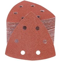 100 Stück Delta-Dreiecke Schleifpapier für Schleifmaschine 93 x 93 x 93 mm Dreieck-Schleifpapier 60er-Körnung Schleifscheiben für Schleifmaschinen von ZOLGINAH