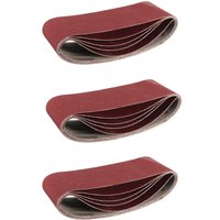 15er-Pack Schleifbänder 100 mm x 915 mm, 240er-Körnung, Aluminiumoxid – für Holzbearbeitung, Metallpolieren, Messerschärfer von ZOLGINAH