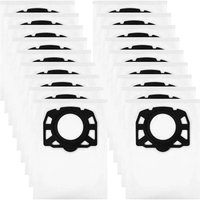 18 Stück Staubsaugerbeutel, kompatibel mit Kärcher Staubsaugerbeuteln WD2 Plus, Kärcher WD 3, WD 3 Battery, KWD 1, KWD 2, KWD 3, MV 3, SE4001, von ZOLGINAH