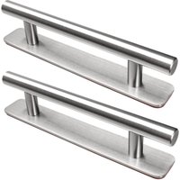 2 Stück Möbelgriff Selbstklebend, 128mm Edelstahl Küchengriff, Möbelgriff ohne Bohren, für Schrank, Küche, Schiebetür, Balkontür 2 Stück Möbelgriff Selbstklebend, 128mm Edelstahl Küchengriff, Möbelgriff ohne Bohren, für Schrank, Küche, Schiebetür, Balkontür von ZOLGINAH