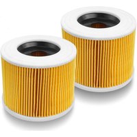 2er-Pack Staubsaugerfilter für Kärcher Serie WD2 WD3 WD3P NT18 MV2 MV3 Patronenfilter, Ersatzfilter für Kärcher Nass-/Trockensauger Staubsauger von ZOLGINAH