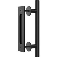 30CM Schiebetürgriff, Schwarz mit Schiebetürgriff, Geeignet für Tore, Garagen, Schränke 30CM Schiebetürgriff, Schwarz mit Schiebetürgriff, Geeignet für Tore, Garagen, Schränke von ZOLGINAH