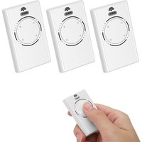 3er-Pack 868 MHz Garagentor-Fernbedienung, 4 Kanäle, kompatibel mit XT4 868 SLH, XT2 868 SL von ZOLGINAH