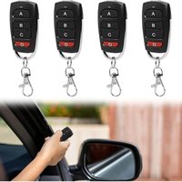 4-teilige Universal-Torfernbedienung, 4-Tasten-Garagentor-Fernbedienung 433 MHz, universelle Garagentor-Fernbedienung, kabelloser Duplikator zum 4-teilige Universal-Torfernbedienung, 4-Tasten-Garagentor-Fernbedienung 433 MHz, universelle Garagentor-Fernbedienung, kabelloser Duplikator zum von ZOLGINAH