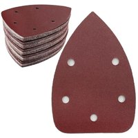 50 Stück Dreieck-Schleifpapierblätter Körnung 180 5 Löcher Selbstklebendes Schleifpapier Delta-Schleifpapier für Dreieckschleifer 140 x 100 mm 50 Stück Dreieck-Schleifpapierblätter Körnung 180 5 Löcher Selbstklebendes Schleifpapier Delta-Schleifpapier für Dreieckschleifer 140 x 100 mm von ZOLGINAH