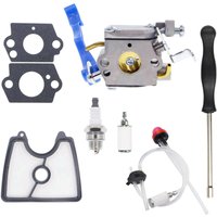 590460102 Vergaser für Husqvarna 125B 125BX 125BVX Hand-Laubbläser, passend für Jonsered B2126 BV2126. Ersatzvergaser für Zama C1Q-W37. von ZOLGINAH