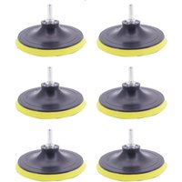 6 Stück 100 mm Schleifpads Schleifscheiben Schleifteller mit M14-Gewinde Klettverschluss Schleifträgerplatte Polieren für Bohrmaschine Winkelschleifer 6 Stück 100 mm Schleifpads Schleifscheiben Schleifteller mit M14-Gewinde Klettverschluss Schleifträgerplatte Polieren für Bohrmaschine Winkelschleifer von ZOLGINAH