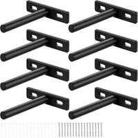8 Stück 3-Zoll-Wandregalhalterungen, unsichtbare Regalträger, Wandregalhalterung zur unsichtbaren Montage 8 Stück 3-Zoll-Wandregalhalterungen, unsichtbare Regalträger, Wandregalhalterung zur unsichtbaren Montage von ZOLGINAH