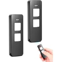 868 MHz Fernbedienung Tor, Fernbedienung kompatibel mit SOMloq2, 4-Kanal Garagentor-Fernbedienung für 4018V000 4/4015862001900/S10019-00001 (2 Stück) von ZOLGINAH