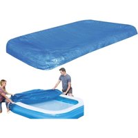 Aufblasbare Poolabdeckung, Schwimmbadabdeckung, wasserdichte, staubdichte, faltbare Plane mit Kordelzug für Spa, Winter, Outdoor, Garten und Poolrand Aufblasbare Poolabdeckung, Schwimmbadabdeckung, wasserdichte, staubdichte, faltbare Plane mit Kordelzug für Spa, Winter, Outdoor, Garten und Poolrand von ZOLGINAH