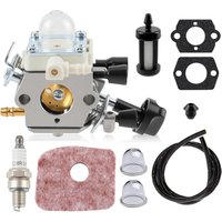BG86 Vergaser für STIHL SH86 SH86C, BG86C BG86CE, BG86Z BG86CEZ Laubbläser, Ersatz für Zama C1M-S261B mit Luftfilter von ZOLGINAH