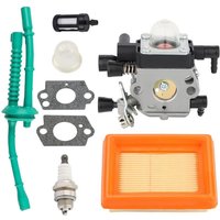 C1Q-S202 Vergaser mit Luftfilter und Kraftstoffleitung für Stihl MM55 MM55C Motorhacke, ersetzt 4601 120 0600 von ZOLGINAH