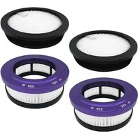 Filter-Ersatzset, kompatibel mit dem kabellosen Staubsauger Anyson Stars 5 45000 Pa/550 W/70 Min., waschbar und wiederverwendbar, 2 Vorfilter, 2 Filter-Ersatzset, kompatibel mit dem kabellosen Staubsauger Anyson Stars 5 45000 Pa/550 W/70 Min., waschbar und wiederverwendbar, 2 Vorfilter, 2 von ZOLGINAH