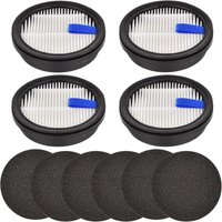 Filterschwamm-Set für kabellose Staubsauger Afoddon A200PRO/A200 ORFELD B08/C10A/C10G, 4 HEPA-Filter, 6 Schwammfilter Filterschwamm-Set für kabellose Staubsauger Afoddon A200PRO/A200 ORFELD B08/C10A/C10G, 4 HEPA-Filter, 6 Schwammfilter von ZOLGINAH