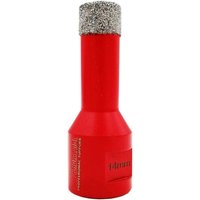 Ineasicer 14 mm Diamantbohrer, Kernbohrer mit M14-Gewinde zum Trockenbohren in Porzellanfliesen, Granit, Marmor von ZOLGINAH