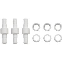Ineasicer Poolreiniger-Drehgelenk-Kugellagerschlauch D20, Ersatz für Polaris 180 280 380 3900 Poolreiniger-Drehgelenk-Kugellager D20 D15, 3er-Pack in von ZOLGINAH