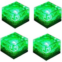 Ineasicer Solarleuchten für den Außenbereich, 4 Stück wasserdichte Solar-Bodenleuchten, 8 Beleuchtungsmodi, LED-Solar-Gartenleuchten für Terrasse, Ineasicer Solarleuchten für den Außenbereich, 4 Stück wasserdichte Solar-Bodenleuchten, 8 Beleuchtungsmodi, LED-Solar-Gartenleuchten für Terrasse, von ZOLGINAH