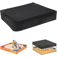 Sandkastenabdeckung, wasserdichte Sandkastenabdeckung, 150 x 150 x 20 cm, wasserdicht mit Kordelzug, Oxford-Gewebe, staubdicht für Sandkasten, von ZOLGINAH