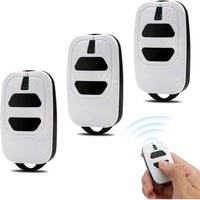 Set mit 3 Torfernbedienungen, Universalfernbedienung für Garagentore, 433,92 MHz, kompatibel mit DEA GT2, GT4, MIO, TR2, TR4, R2N Set mit 3 Torfernbedienungen, Universalfernbedienung für Garagentore, 433,92 MHz, kompatibel mit DEA GT2, GT4, MIO, TR2, TR4, R2N von ZOLGINAH