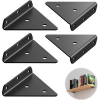 Set mit 5 unsichtbaren Regalträgern, schwebenden dreieckigen Regalträgern, verdeckten Regalstützen, schwebenden Regalträgern für Regale Set mit 5 unsichtbaren Regalträgern, schwebenden dreieckigen Regalträgern, verdeckten Regalstützen, schwebenden Regalträgern für Regale von ZOLGINAH