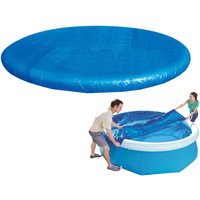 Spa-Abdeckung, runde Poolabdeckung, wasserdichte, staubdichte, faltbare Abdeckung mit Kordelzug für Spa, Winter, Outdoor, Garten und Poolrand Spa-Abdeckung, runde Poolabdeckung, wasserdichte, staubdichte, faltbare Abdeckung mit Kordelzug für Spa, Winter, Outdoor, Garten und Poolrand von ZOLGINAH