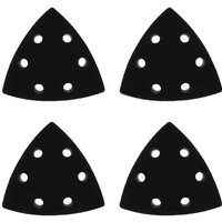 Stück 90 x 90 mm Dreieck-Polierpads für Schleifmaschinen, 6-Loch-Dreieck-Polierpads aus weichem Schwamm, passend für alle Stück 90 x 90 mm Dreieck-Polierpads für Schleifmaschinen, 6-Loch-Dreieck-Polierpads aus weichem Schwamm, passend für alle von ZOLGINAH