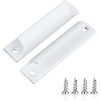 Stück Außentürgriffe für Balkontüren aus Aluminiumlegierung mit Edelstahlschrauben, Terrassentürgriff, Außentürgriff Stück Außentürgriffe für Balkontüren aus Aluminiumlegierung mit Edelstahlschrauben, Terrassentürgriff, Außentürgriff von ZOLGINAH