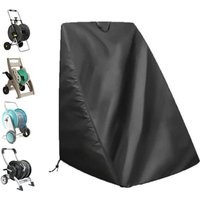 Tragbare wasserdichte Gartenschlauchtrommel-Abdeckung, staubdichte Schlauchhalter-Abdeckung für die Terrasse, Schwarz, Größe Tragbare wasserdichte Gartenschlauchtrommel-Abdeckung, staubdichte Schlauchhalter-Abdeckung für die Terrasse, Schwarz, Größe von ZOLGINAH