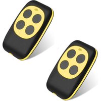 Universal-Torfernbedienung, kabellose Universal-Garagentorfernbedienung, 4-Tasten-Rolling-Code für Garagentor und Auto (2 Artikel) von ZOLGINAH