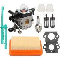 Vergaser für Zama C1Q-S202 Vergaser für Stihl MM55 MM55C Motorhacke mit Luftfilter von ZOLGINAH
