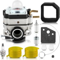 Vergaser kompatibel mit RYOBI RY252CS, RY253SS, RY251PH und RY254BC (25 cm³, 2-Takt, 25 cm³, kompletter Kurbeltrieb) von ZOLGINAH