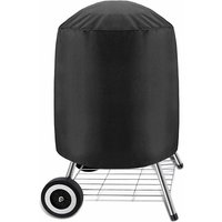 Wasserdichte Grillabdeckung – Runde Grillabdeckung, wasserdichte Grillabdeckung aus 210D Oxford-Gewebe – UV-Schutz für Grill (58 x 77 cm) von ZOLGINAH
