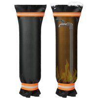 Wasserhahnabdeckung für den Außenbereich, Frostschutzabdeckung mit Reflektorstreifen, wasserdichte Gartenhahnabdeckung für Frostschutz im Winter (64 von ZOLGINAH