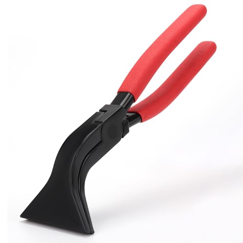 ZOLGINAH Falzzange 45°Abkantzange Blech Breit 60 mm, Biegezange Blechbiegezange mit Rutschfestem Griff, Dachdecker Werkzeug zum Biegen und Glätten Von Blechen von ZOLGINAH