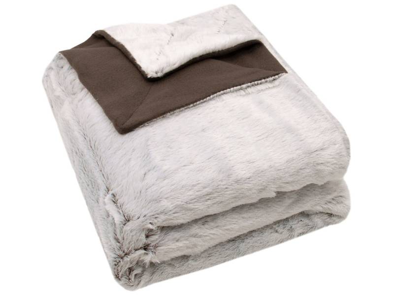 Wohndecke, ZOLLNER, 150 x 200 cm, 100% Polyester, extra flauschig von ZOLLNER