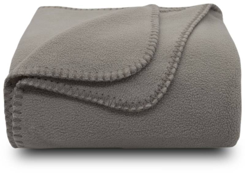 Wohndecke, ZOLLNER, waschbar bis 95 °C, 130 x 170 cm, 100% Polyester, waschbar bis 95 °C von ZOLLNER
