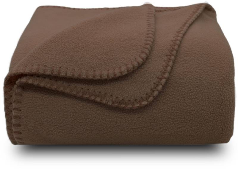 Wohndecke, ZOLLNER, waschbar bis 95 °C, 130 x 170 cm, 100% Polyester, waschbar bis 95 °C von ZOLLNER