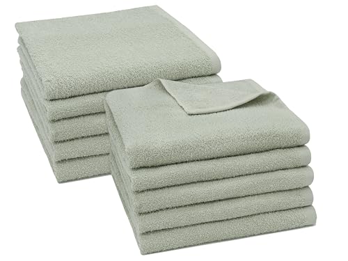 ZOLLNER 10er-Set Handtücher, Baumwollmischung, 50x100 cm, grau ZOLLNER 10er-Set Handtücher, Baumwollmischung, 50x100 cm, grau von ZOLLNER