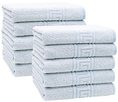 ZOLLNER 10er Set Handtücher, ca. 50x100 cm, Baumwollmix, 340g/qm, blau ZOLLNER 10er Set Handtücher, ca. 50x100 cm, Baumwollmix, 340g/qm, blau von ZOLLNER