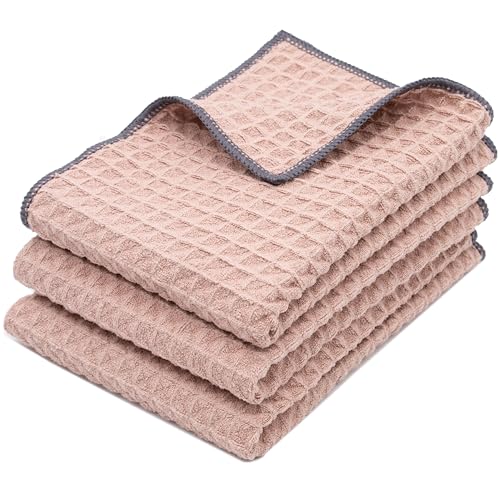 ZOLLNER Spezial-Mikrofasertuch 3-tgl. 80% Polyester (Recycled), 20% Polyamid, 40x60 cm, Rosa von ZOLLNER