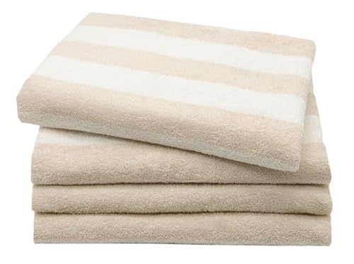 ZOLLNER 4er Set Handtücher, 50x100 cm, 100% Baumwolle, 380g/qm, beige ZOLLNER 4er Set Handtücher, 50x100 cm, 100% Baumwolle, 380g/qm, beige von ZOLLNER