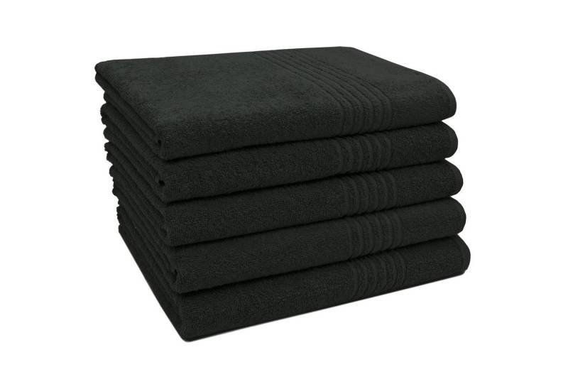 ZOLLNER Duschtücher, Walkfrottier (5-St), 70 x 140 cm, 100% Baumwolle, vom Hotelwäschespezialisten von ZOLLNER