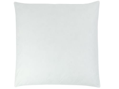 ZOLLNER Kopfkissen 100% Federn - Made in Germany – Bezug aus hochwertiger Baumwolle - waschbar bis 60°C - 80x80 cm - Hotelqualität von ZOLLNER