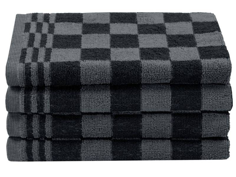 ZOLLNER Geschirrtuch, (Set, 4-tlg), 50 x 50 cm, 100% Baumwolle, vom Hotelwäschespezialisten von ZOLLNER