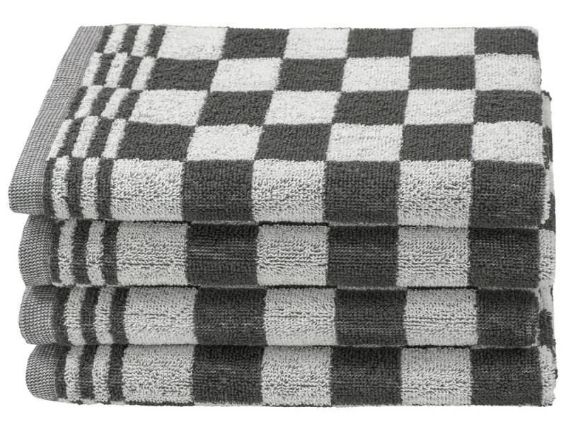 ZOLLNER Geschirrtuch, (Set, 4-tlg), 50 x 50 cm, 100% Baumwolle, vom Hotelwäschespezialisten von ZOLLNER