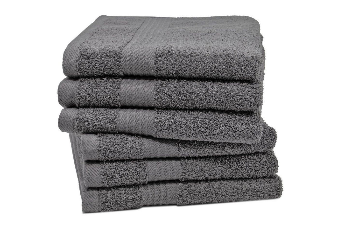 ZOLLNER Handtücher, Walkfrottier (6-St), 50 x 70 cm, 100% Baumwolle, vom Hotelwäschespezialisten von ZOLLNER