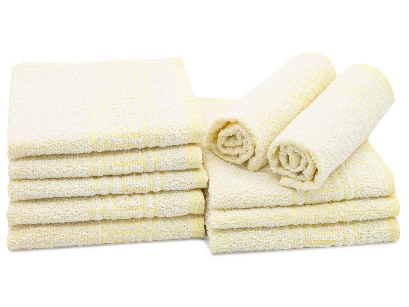 ZOLLNER Seiftuch, (10-St), 30 x 30 cm, 70% Baumwolle, 30% Polyester, vom Hotelwäschespezialisten von ZOLLNER