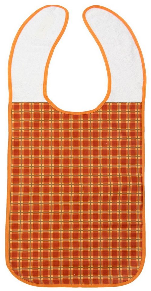 ZOLLNER Speiseschürze, waschbar, 45 x 107 cm, 100% Polyester, waschbar bis 95°C von ZOLLNER