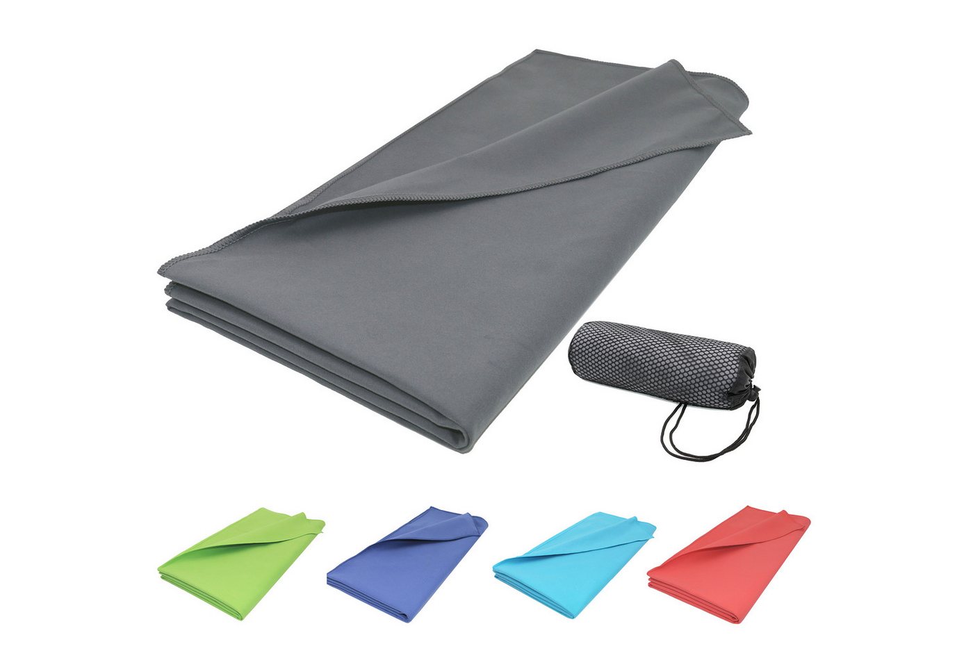 ZOLLNER Strandtuch, Mikrofaser (1-St), 90 x 180 cm, 80% Polyester, 20% Polyamid, schnelltrocknend von ZOLLNER