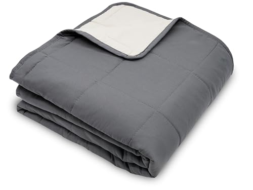 ZOLLNER Tagesdecke/Bettüberwurf gesteppt 100% Polyester, Grau von ZOLLNER